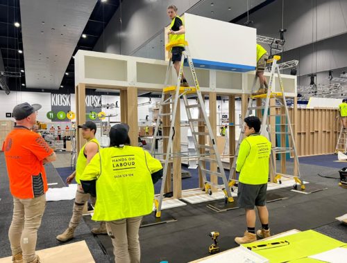 Custom Stand Building sydney