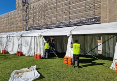 marquee installation melbourne